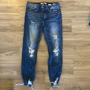 Fashionova ripped jeans, size 11